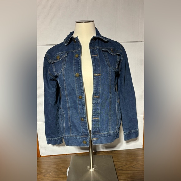 Vintage denim ladies 3X jacket. Tag reads FASHION Art of Cowboy Guarante… - Picture 2 of 8